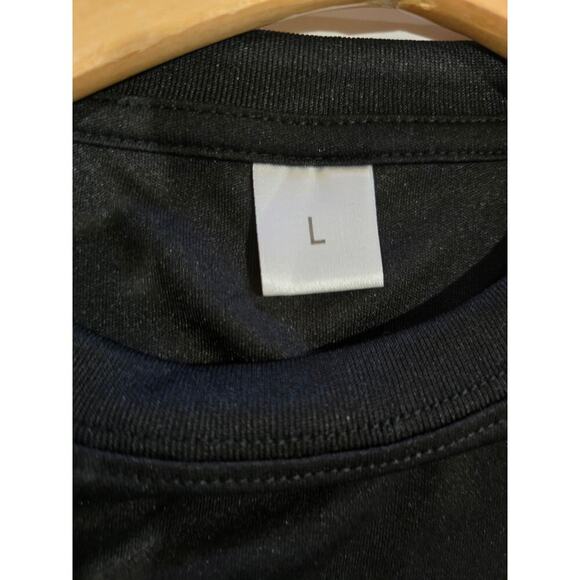 Black Patriotic American Long Sleeve Shirt Land of the Free Home of the Brave - Picture 6 of 8